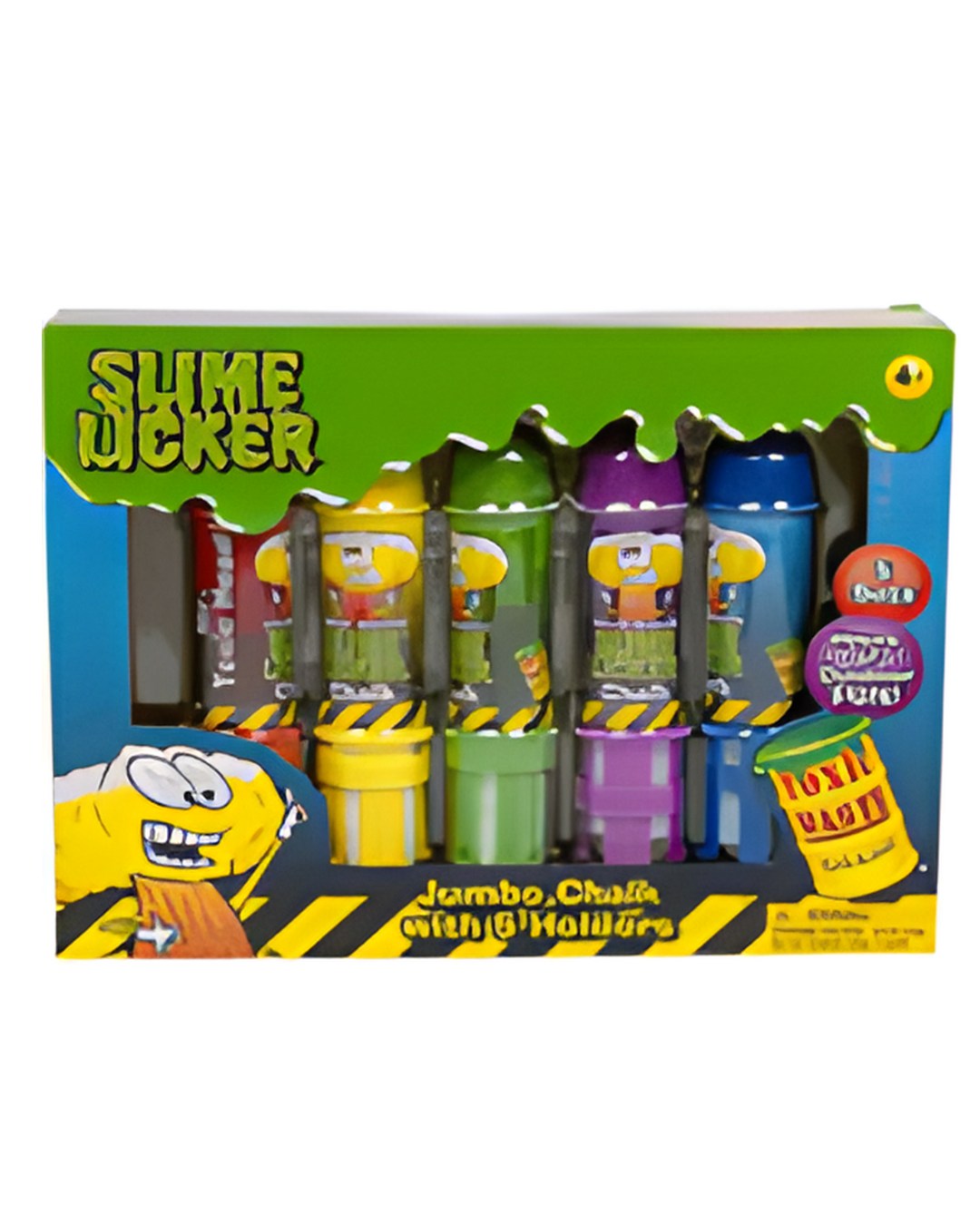 JUMBO CHALK,w/6HOLDERS SLIME T