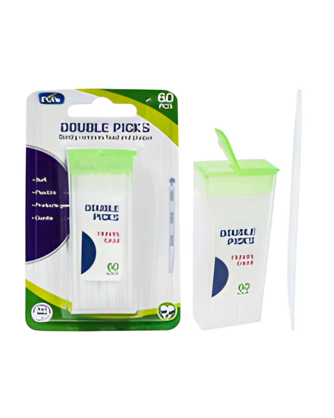 TOOTHPICK,60pc 2in1 FLOSS