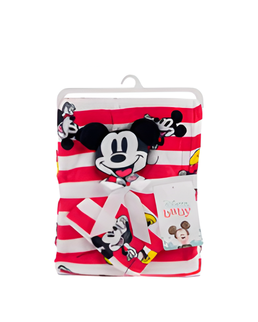 BLANKET,30x36"MICKEY STRIPES R