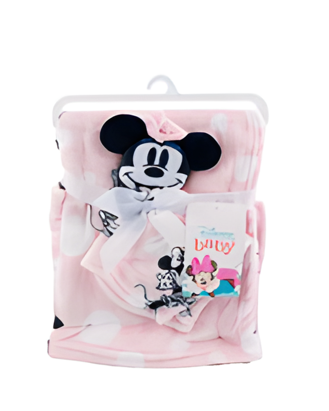 BLANKET,30x36"MINNIE POLKA DOT