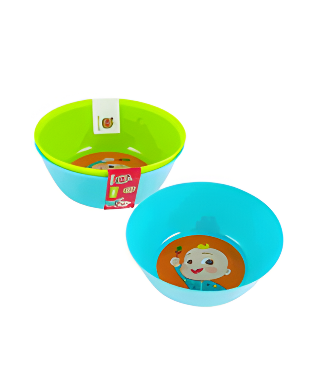 BOWL,2pk COCOMELON 2AST