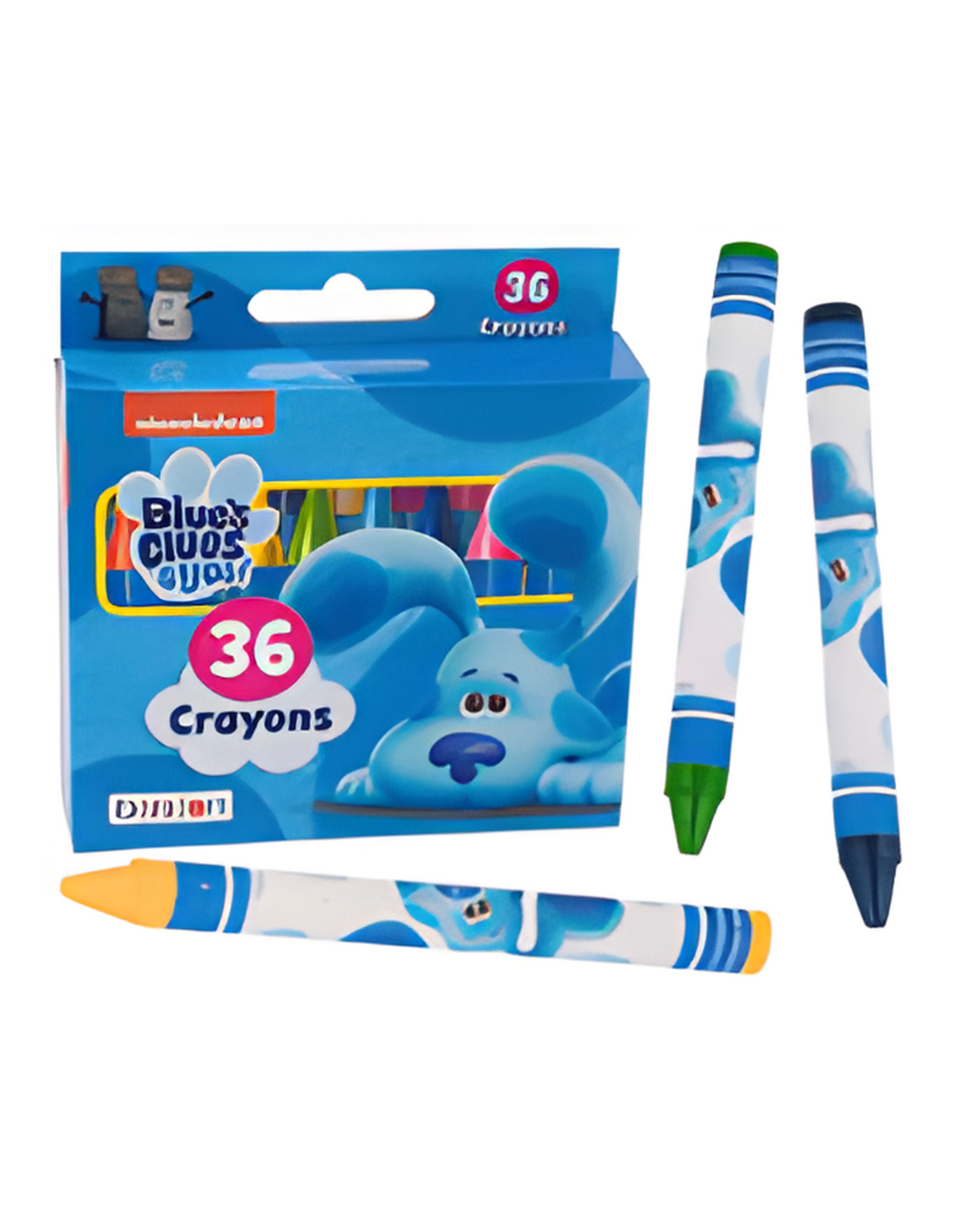 CRAYONS,36ct BLUE'S CLUES & YO