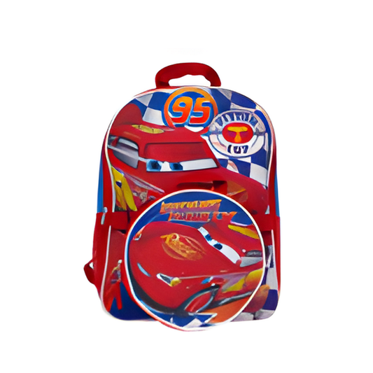 BACKPACK,15"H-CARSw/LUNCH BAG