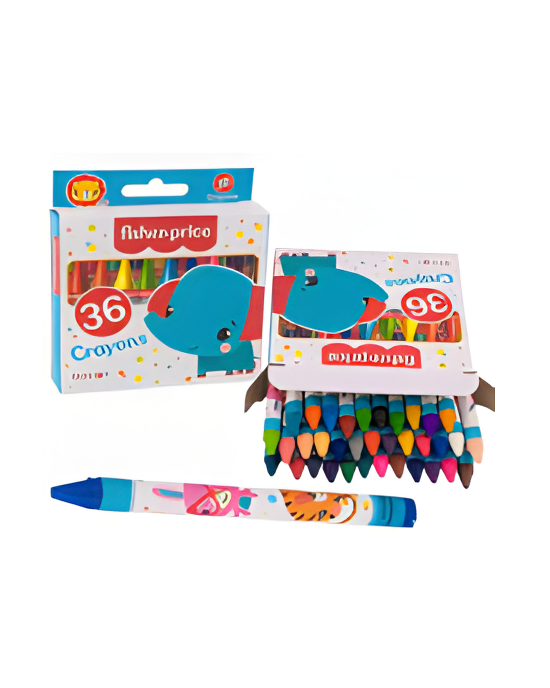 CRAYONS,36ct FISHER PRICE