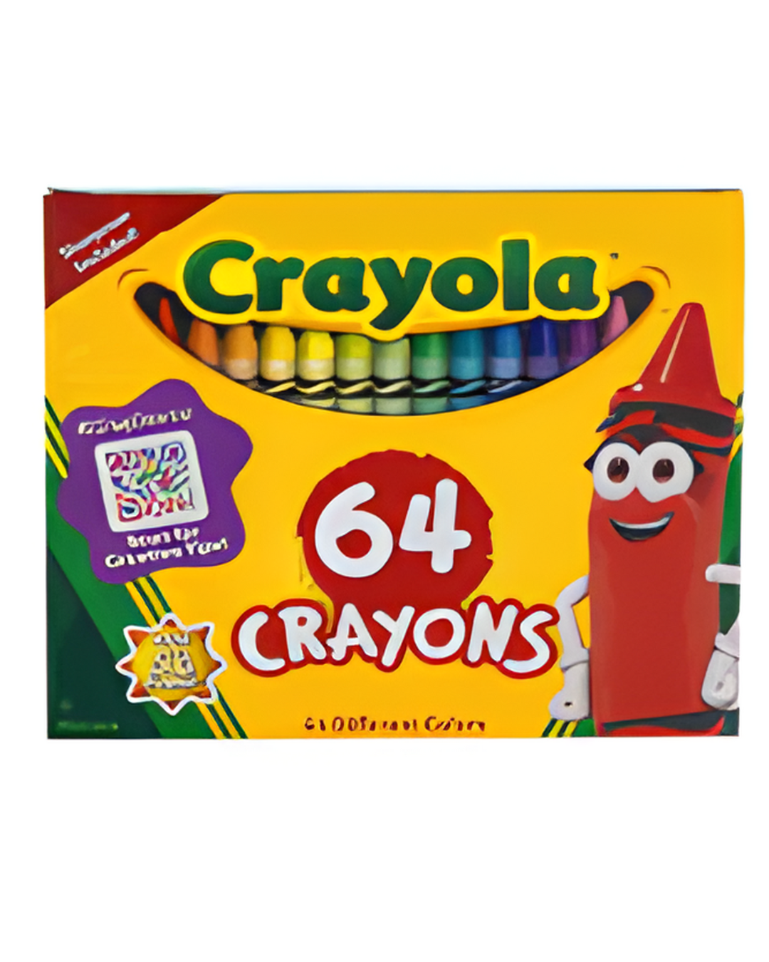 CRAYON,64ct CRAYOLA wSHARPENER