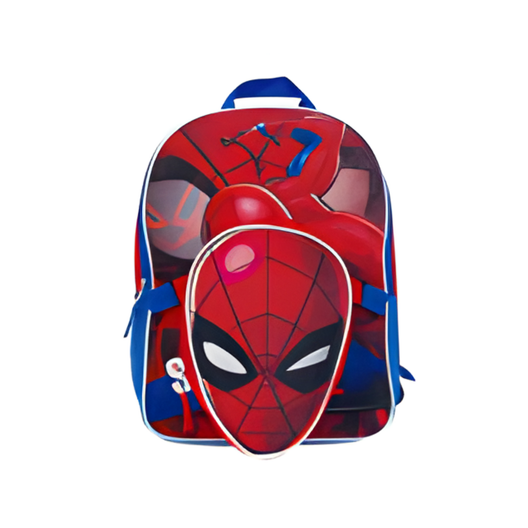BACKPACK,15"H-SPIDERMANw/LUNCH