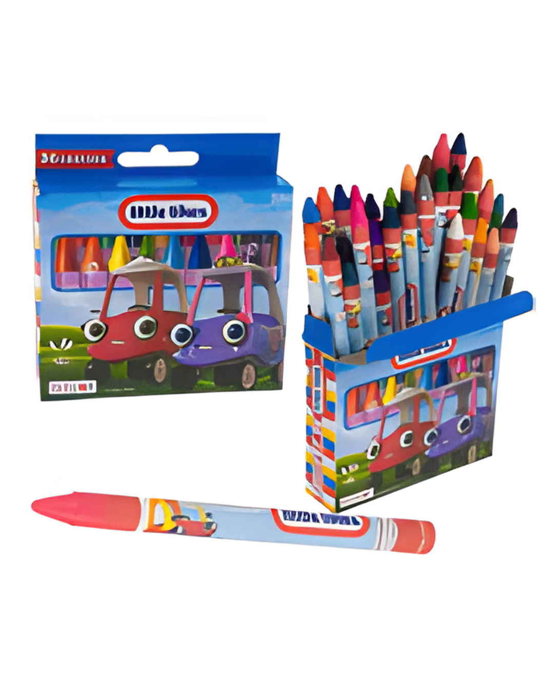 CRAYONS,36ct LITTLE TIKES