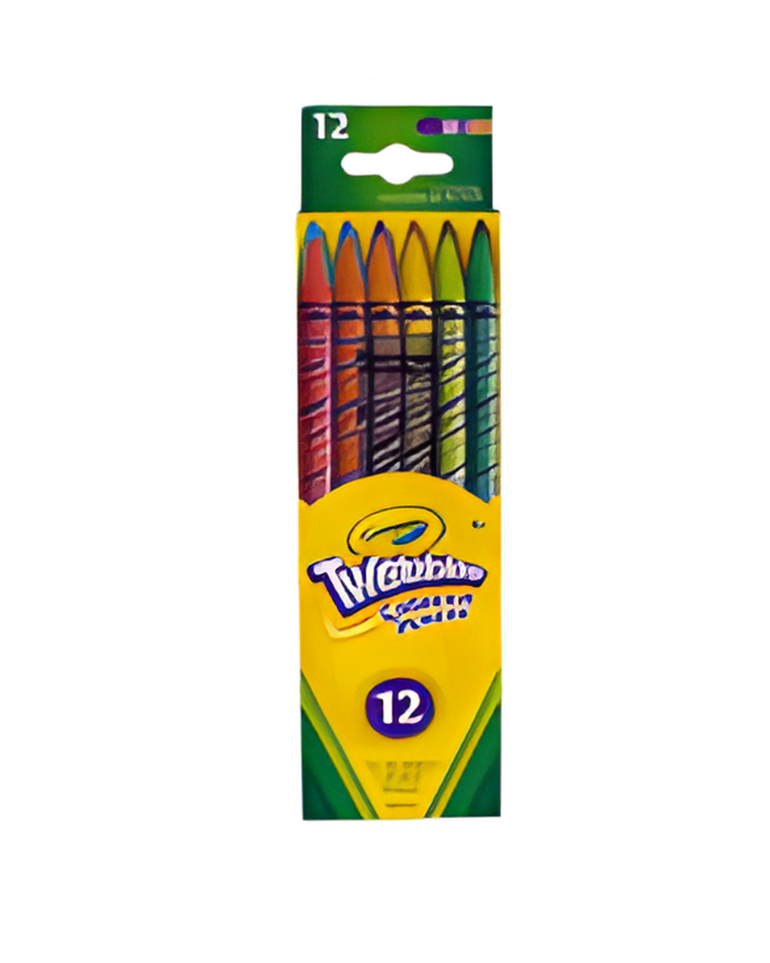 COLOR PENCILS,12ct CRAYOLA TWI