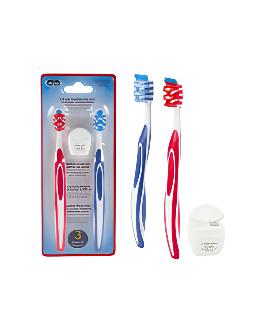 DENTAL KIT,3pkTOOTHBRUSHw5MDen