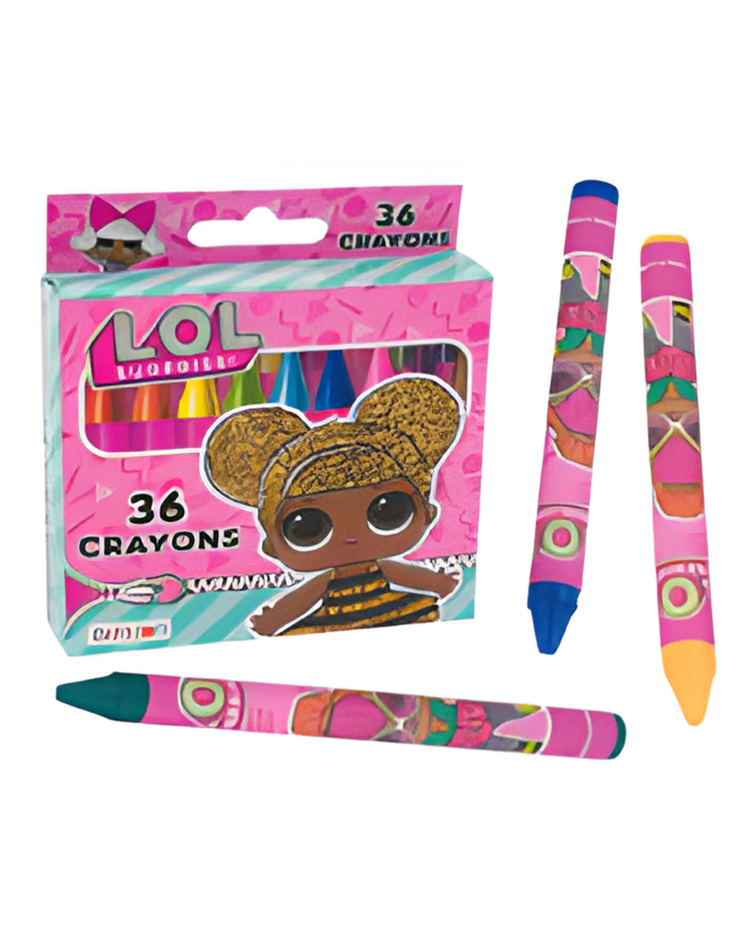 CRAYONS,36ct LOL SURPRISE