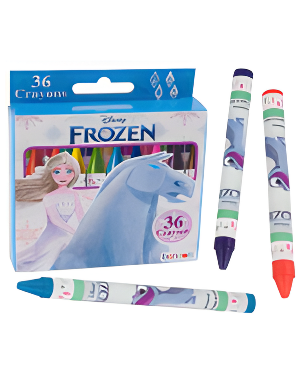 CRAYONS,36ct DISNEY FROZEN