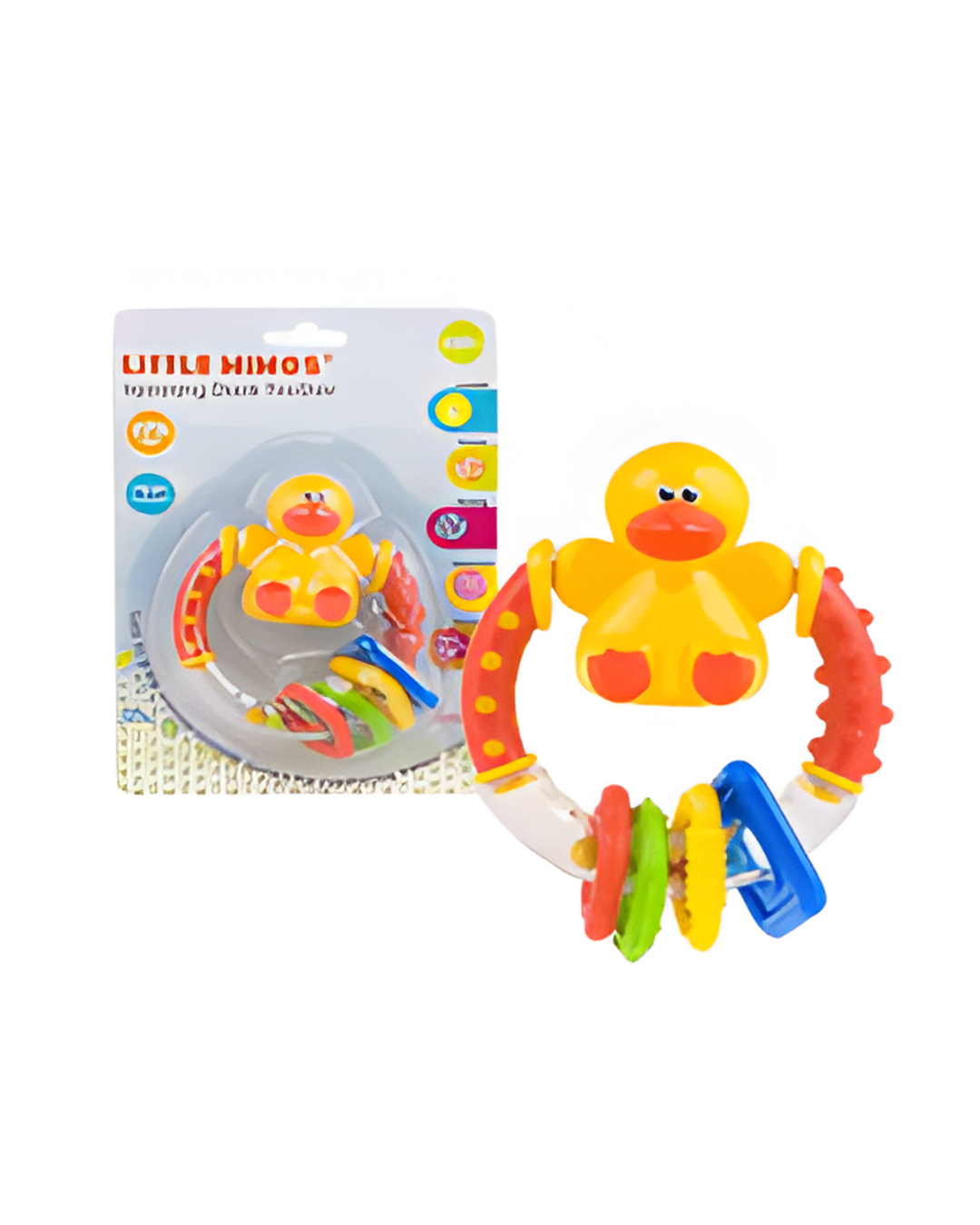 TEETHER,DUCK SPINNING