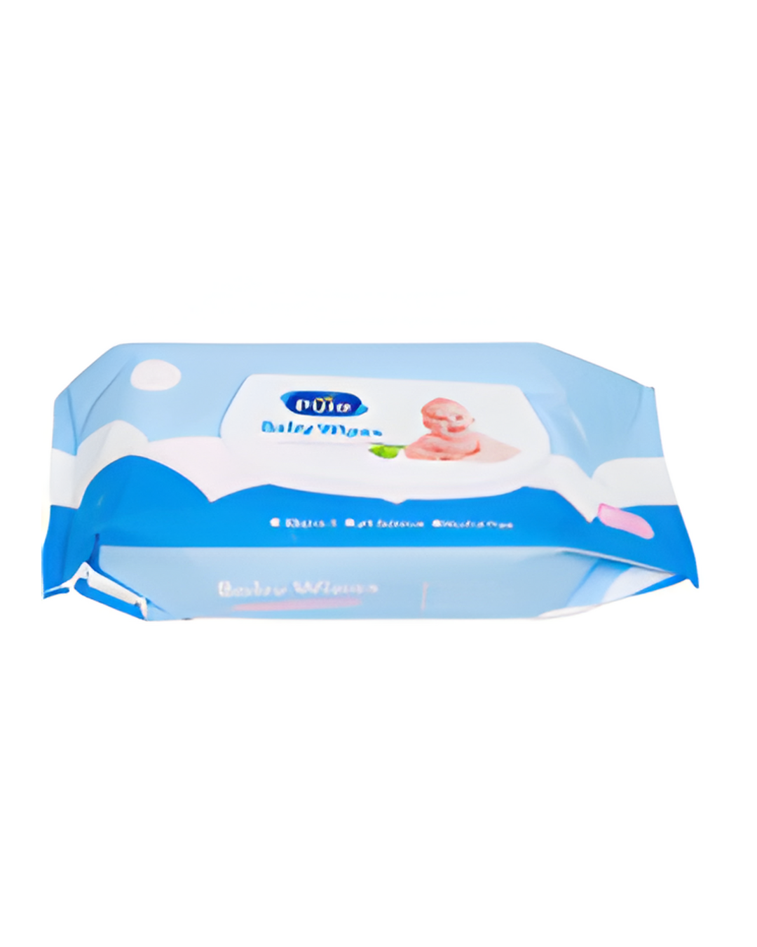 BABY WIPES,80ct POWDER BLUE