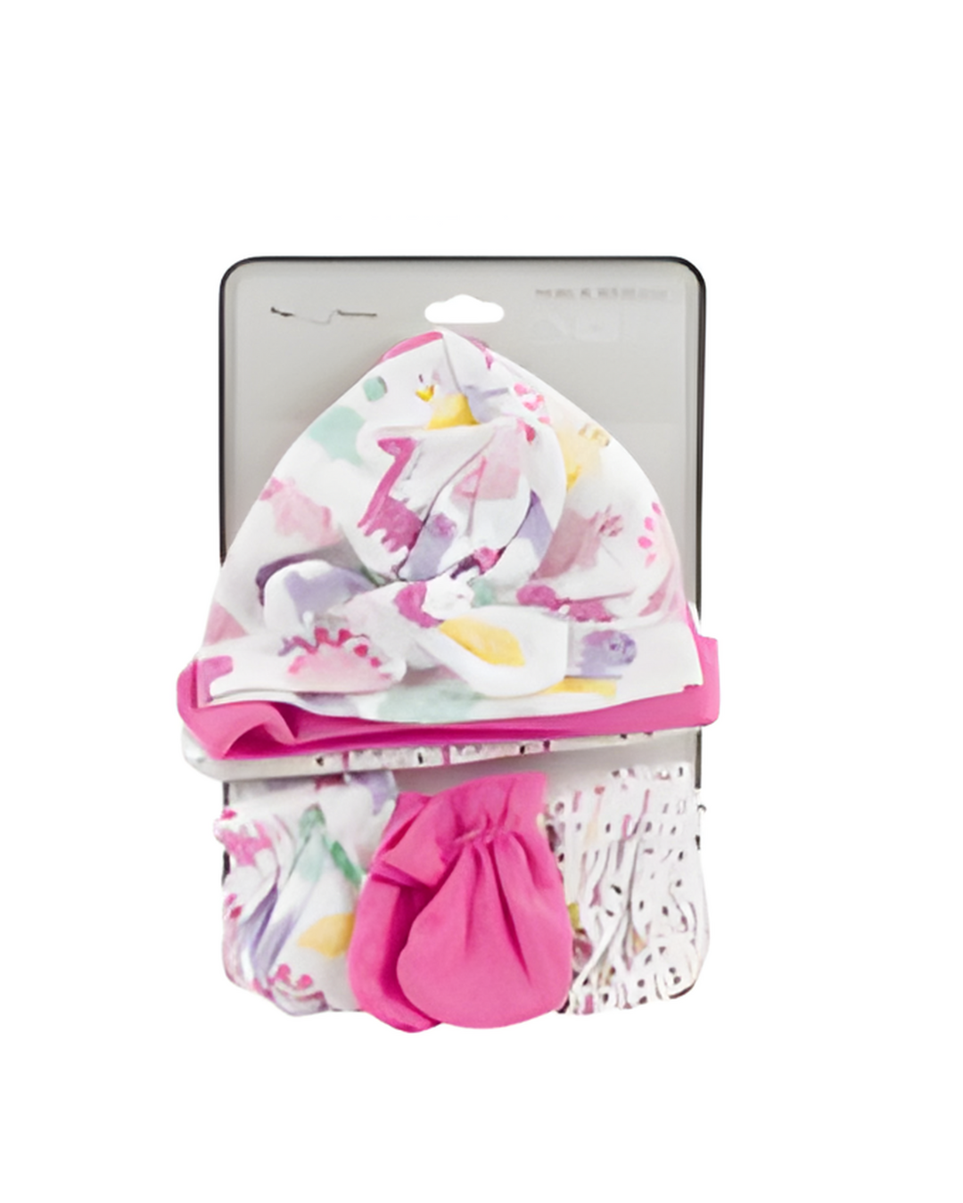 HAT/MITTCOMBO SET,6pkGIRLS AST