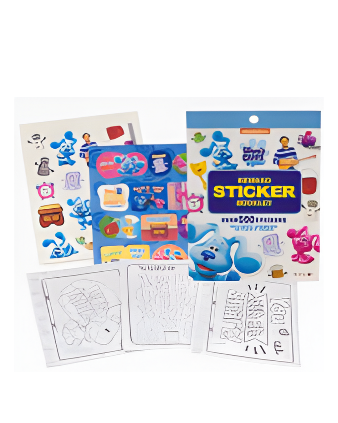 REWARD STICKER,100+ BLUES CLUE