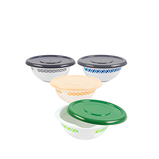 BOWL, 7.5" W PRINT AND COLOR L