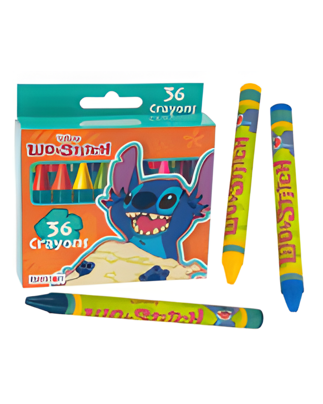 CRAYONS,36ct DISNEY STITCH