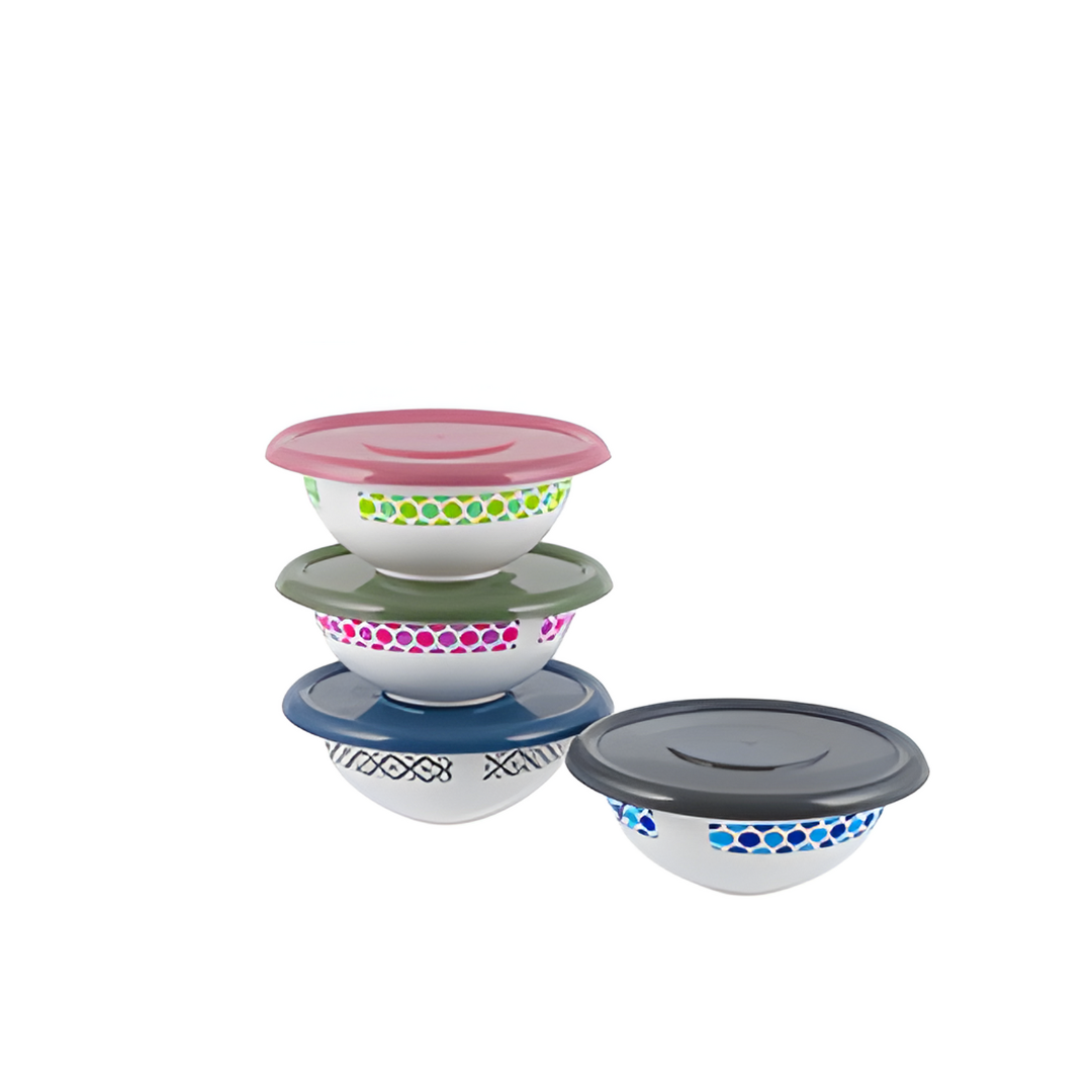 BOWL, 9.75" W PRINT AND COLOR