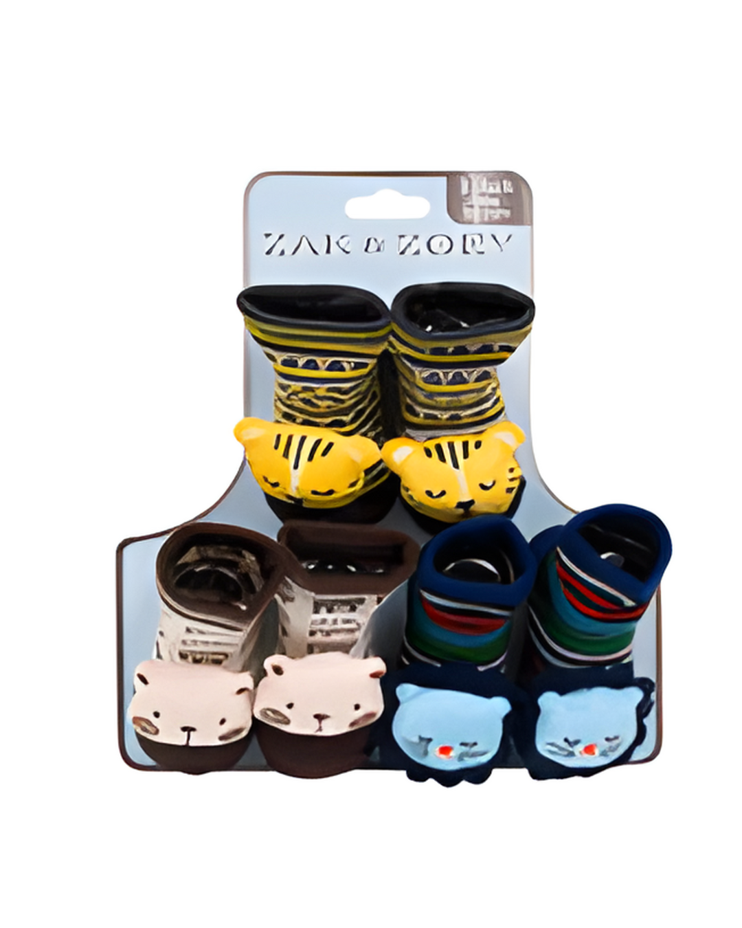 BOOTIES,3pk BOYS AST SZ