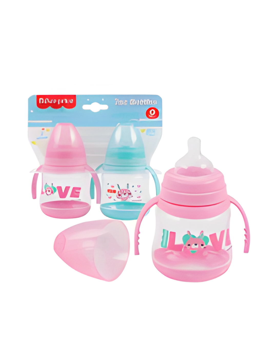 BOTTLE W/HANDLE SET,2pk 7oz BU