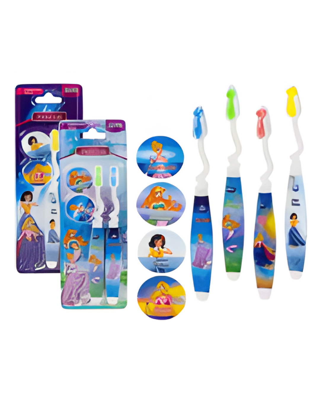 TOOTHBRUSH,2 pk PRINCESS SOFT