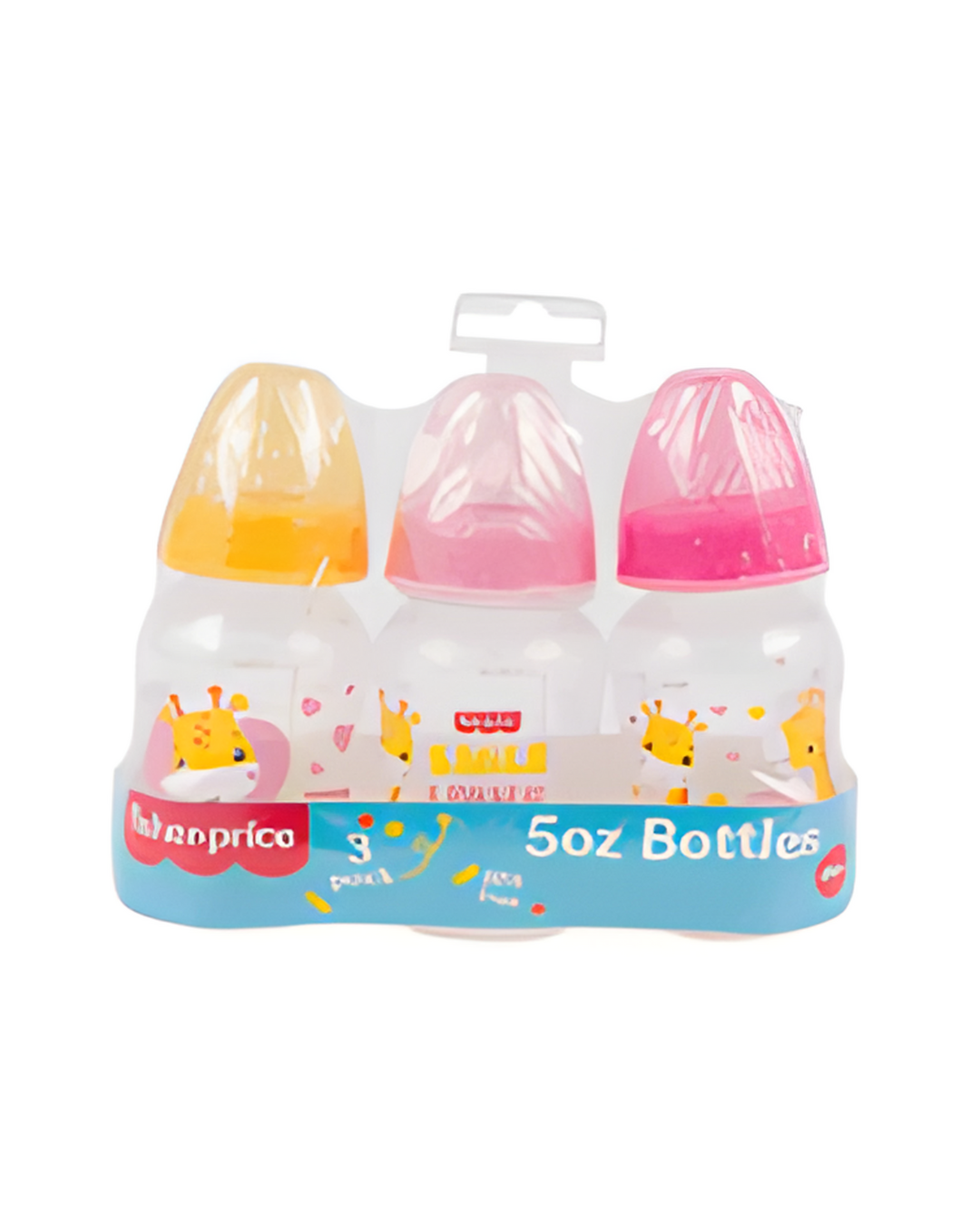 BOTTLE SET,3pk 5oz GIRAFFE SMI