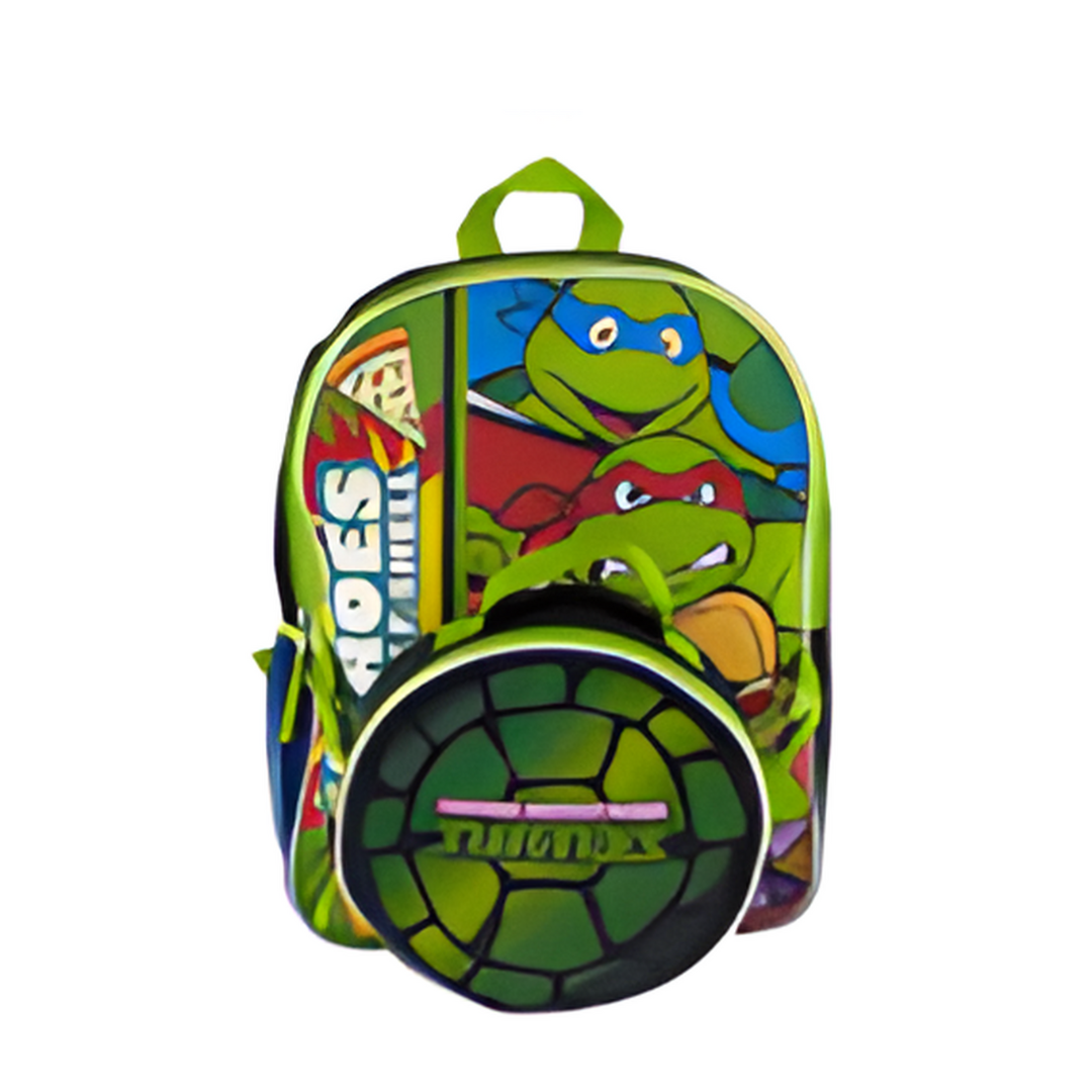 BACKPACK,15"TMNTw/LUNCH BAG