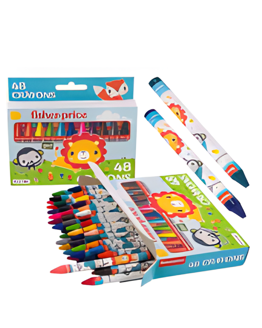 CRAYONS,48ct FISHER PRICE