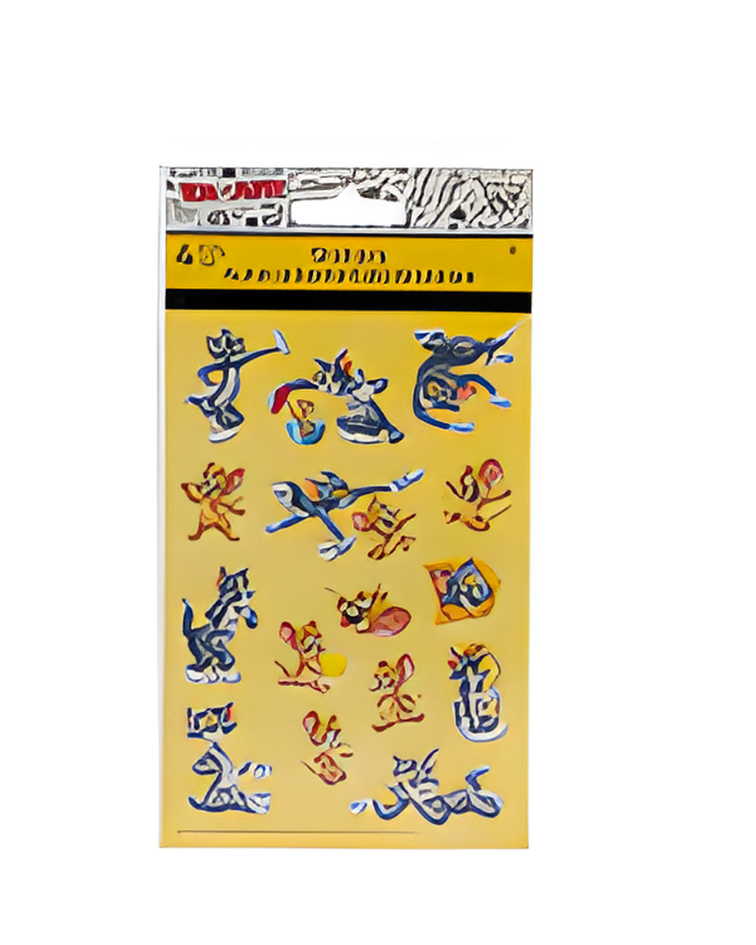 STICKERS,4sheet TOM & JERRY