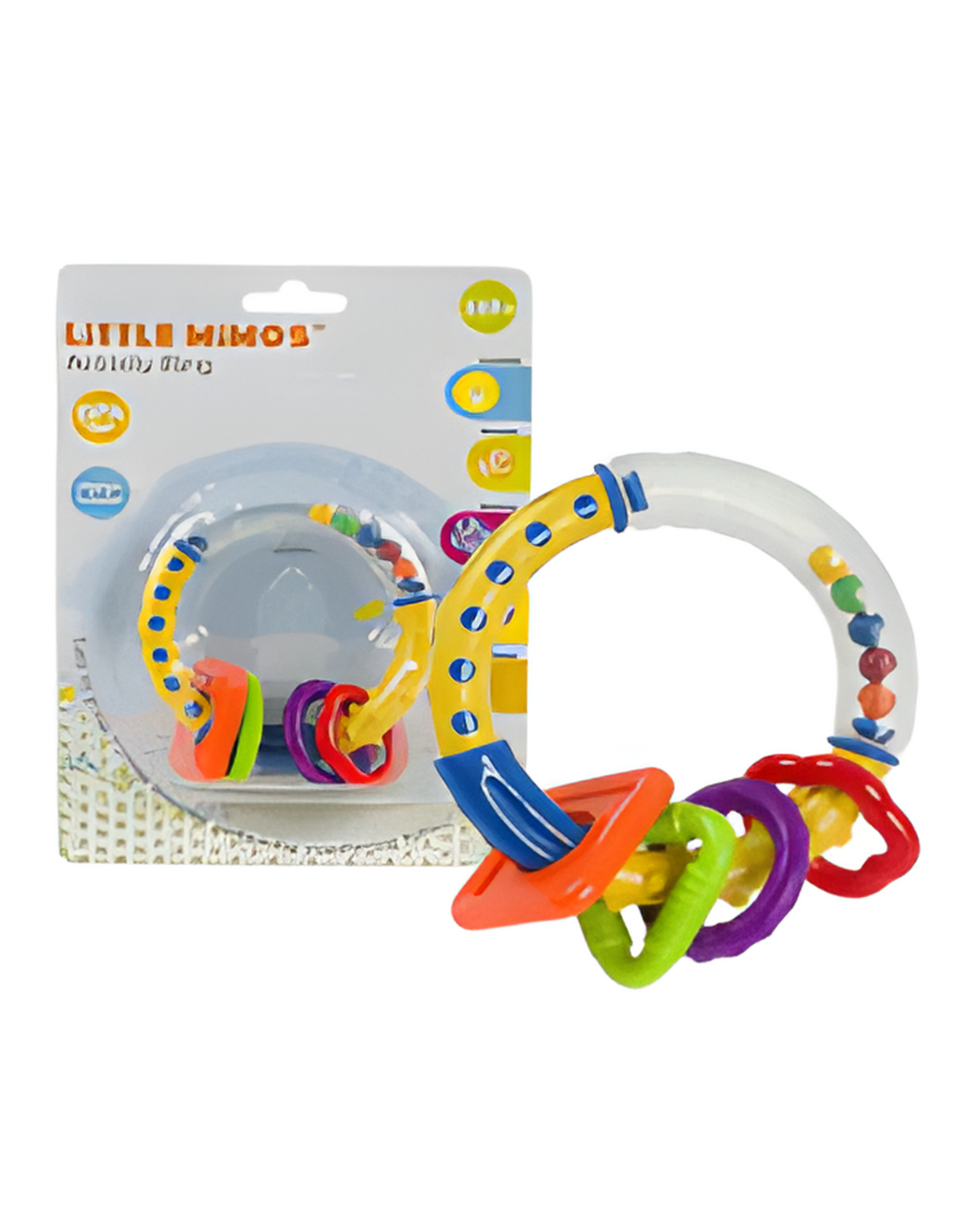 TEETHER,ACTIVITY RING W/RATTLE