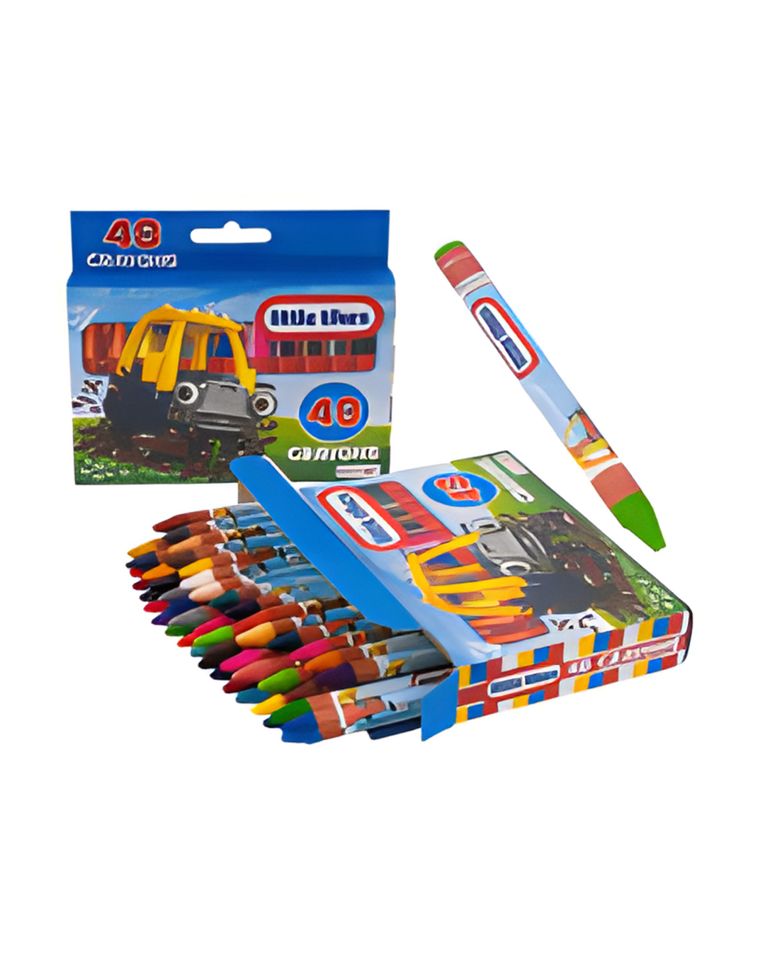 CRAYONS,48ct LITTLE TIKES