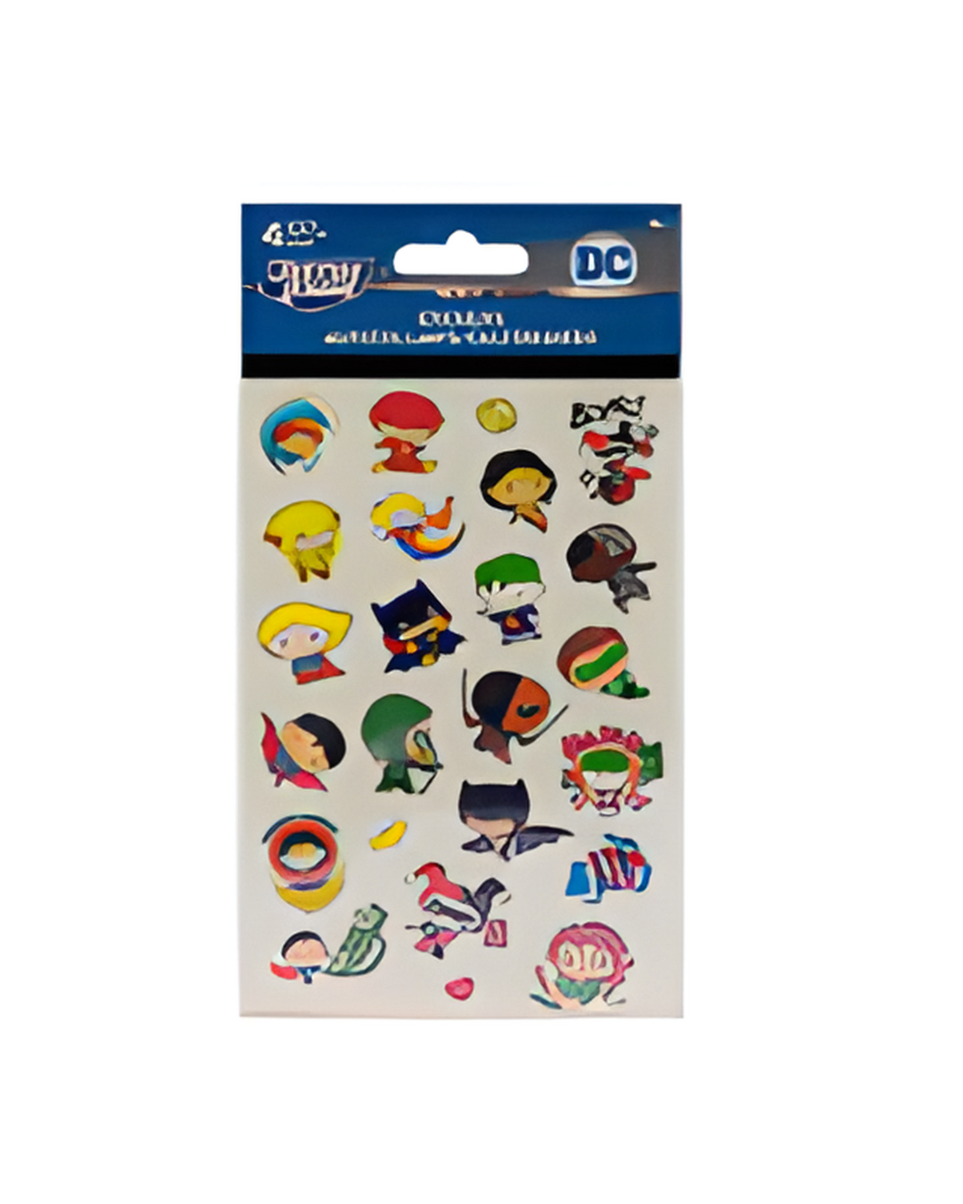 STICKERS,4sheet DC CHIBI CHARA
