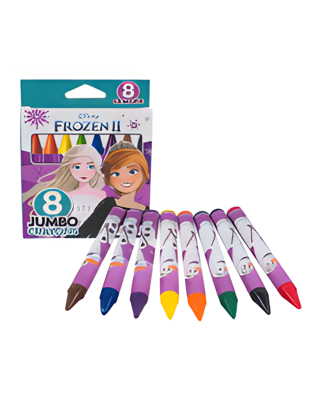 CRAYONS,8ctJUMBO DISNEY FROZEN