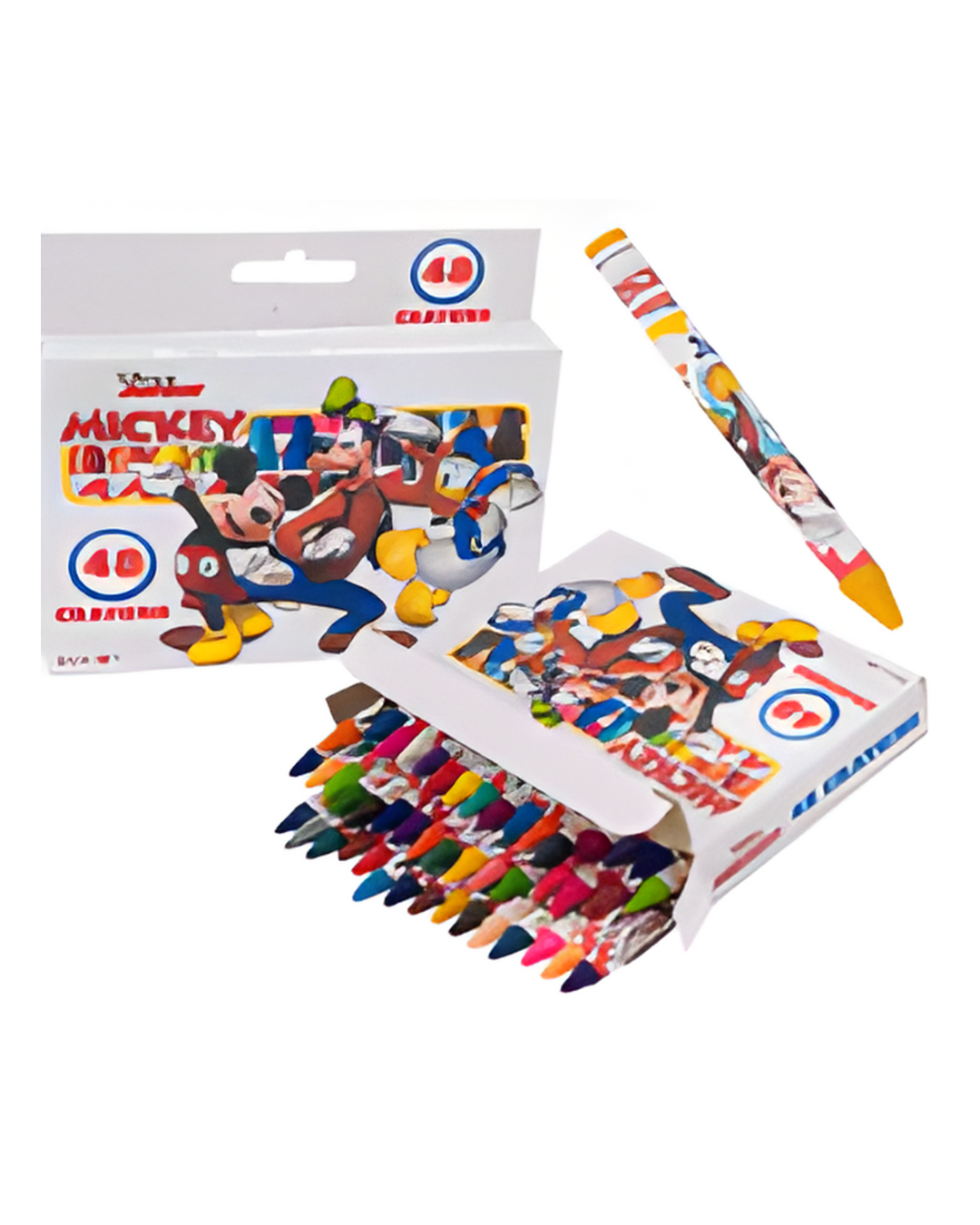 CRAYONS,48ct DISNEY MICKEY JR