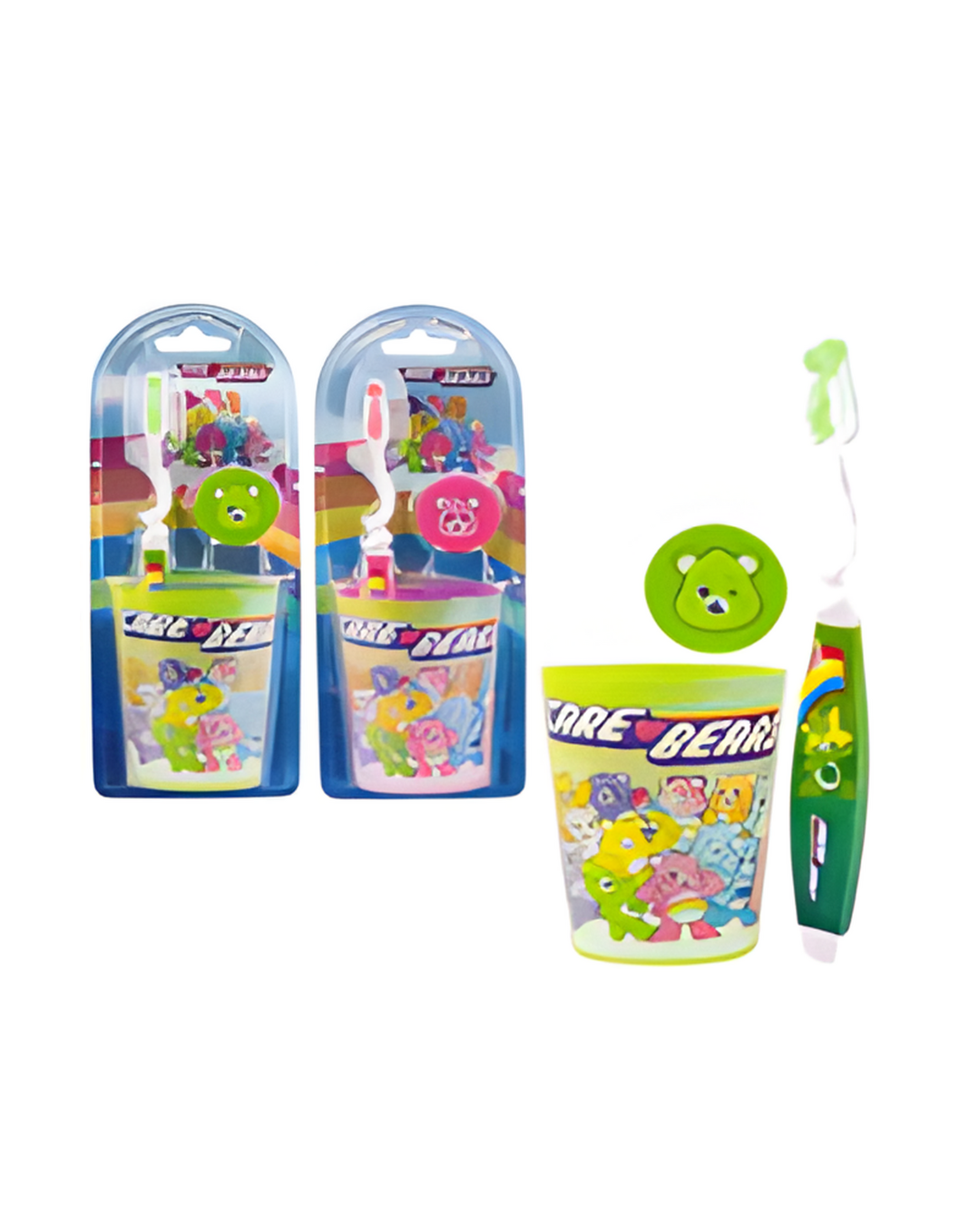 TOOTHBRUSH 3pc SET CAREBEAR W/