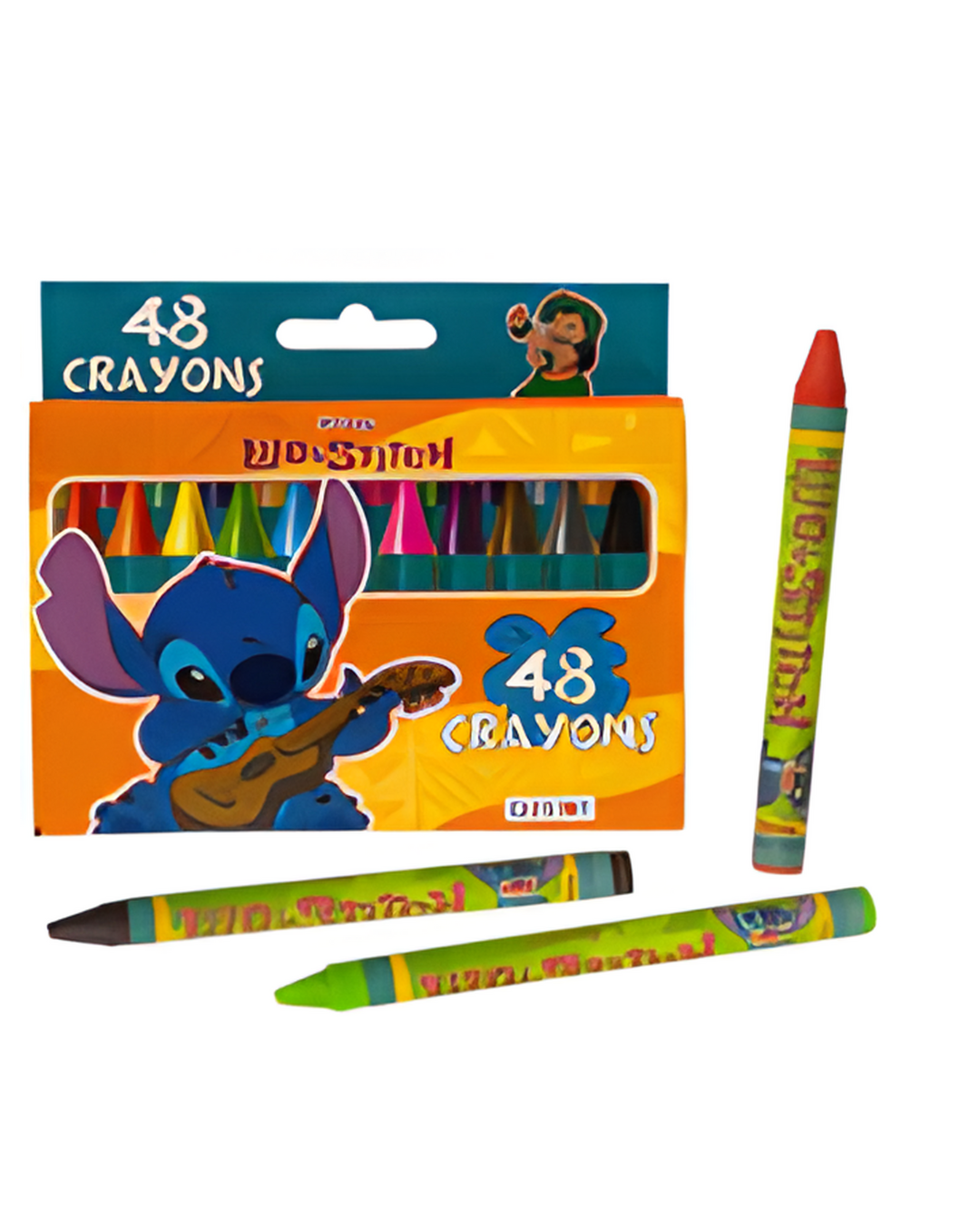 CRAYONS,48ct DISNEY STITCH