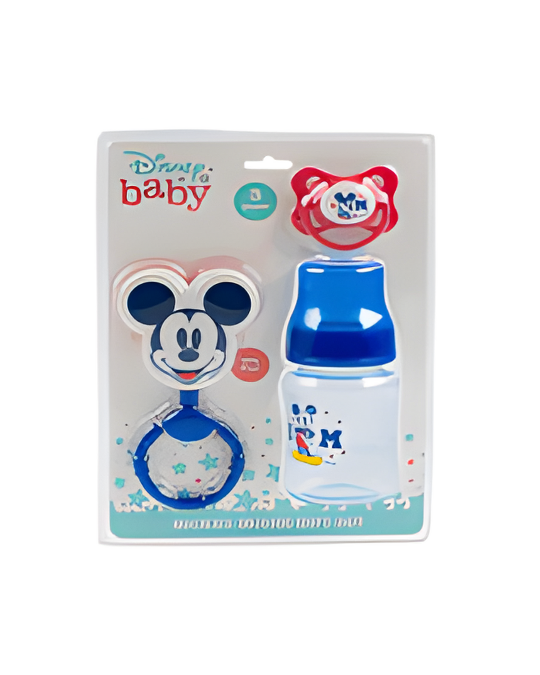 RATTLE BOTTLE PACIFIER SET,3pc