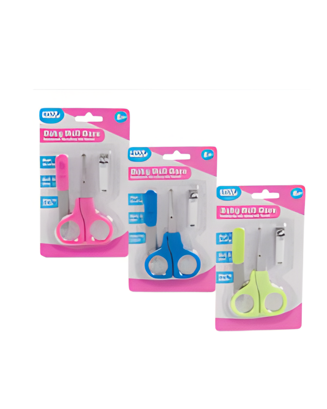 NAIL CARE SET,3PC 3 ASST