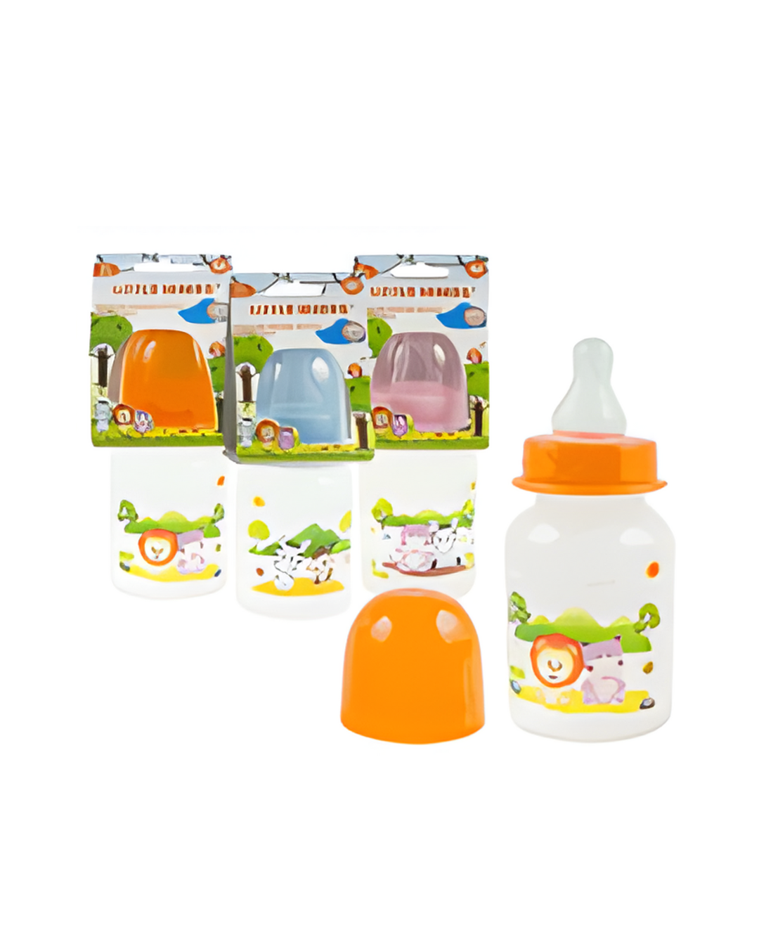 BABY BOTTLE,4oz wSILICONE NIPP