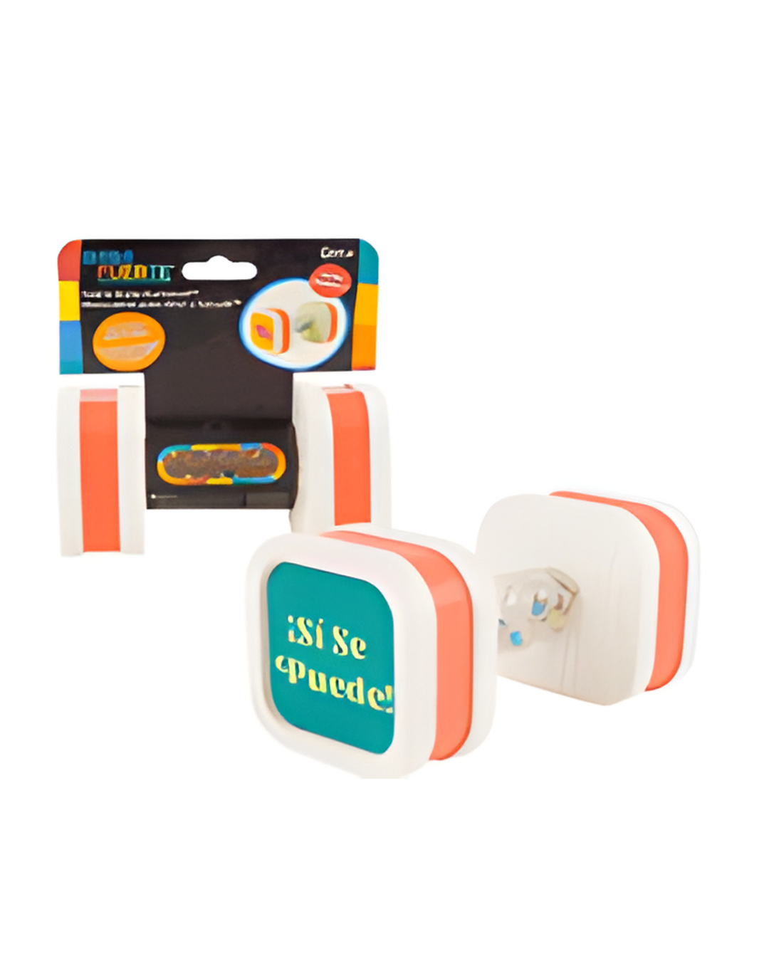 BABY TOY,6"ACTIVITY DUMBBELL T