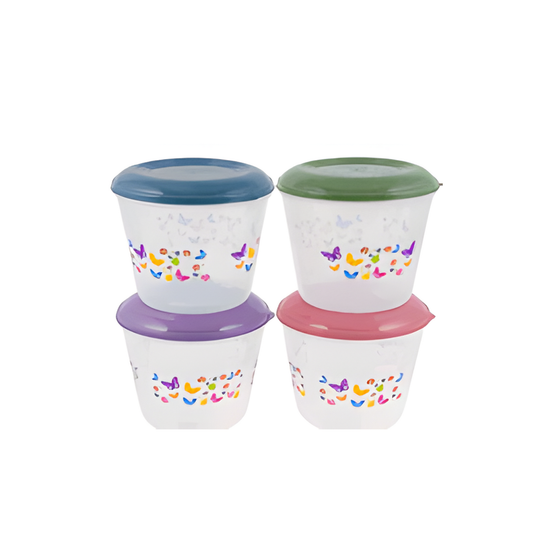 CONTAINER,3000ml CLRwPRNT FLWR