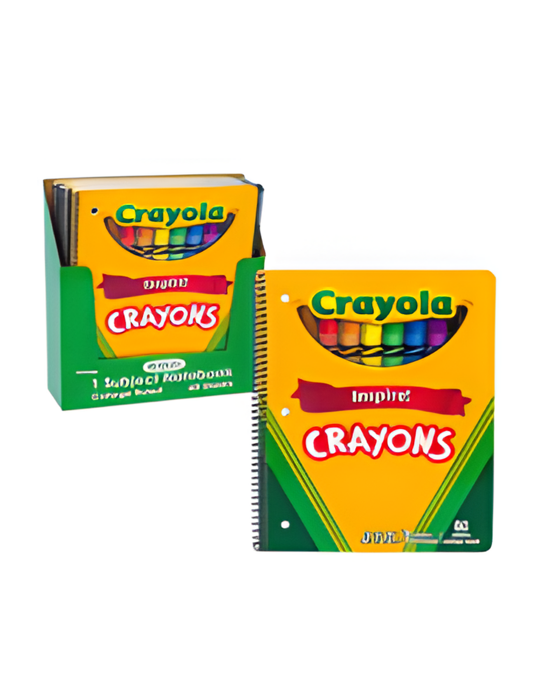 NOTEBOOK,60ct CRAYOLA THEMEBK
