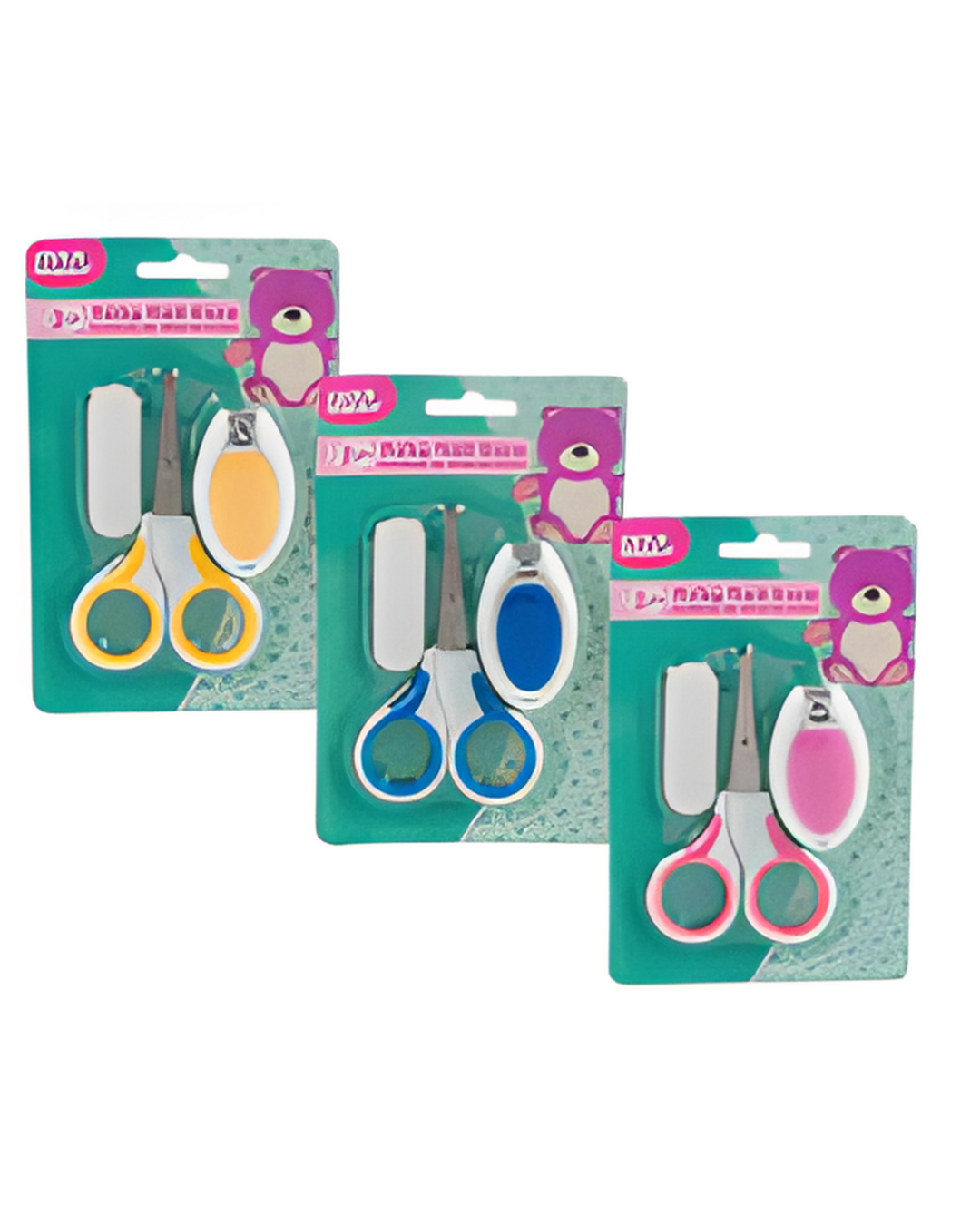 NAIL CARE SET,3PC 3 ASST