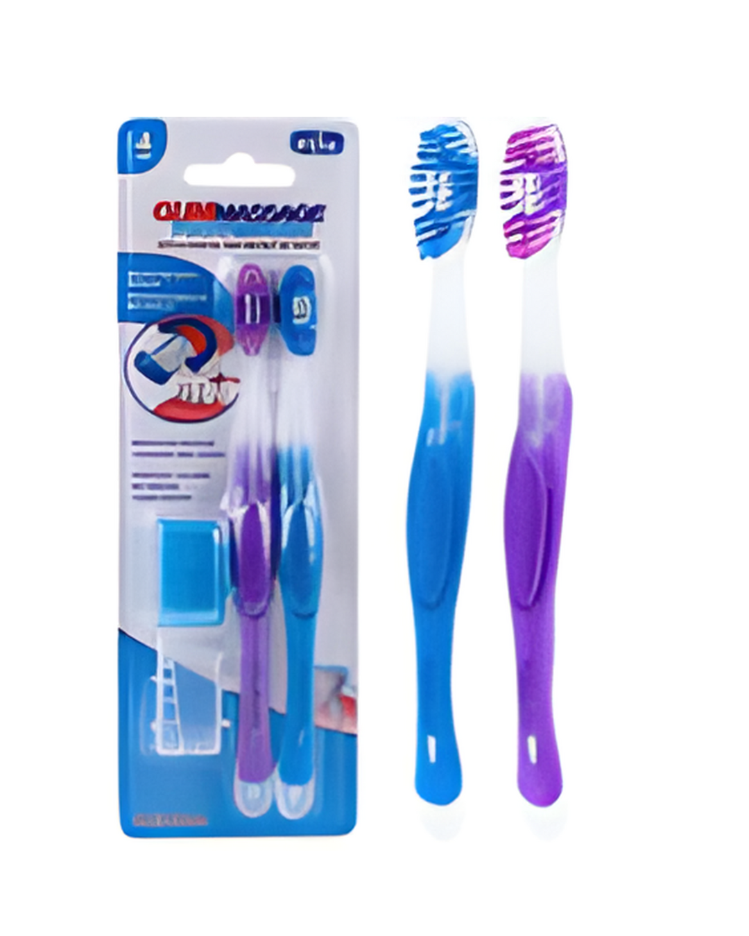 TOOTHBRUSH,4pcW-COVERS 2ASST C