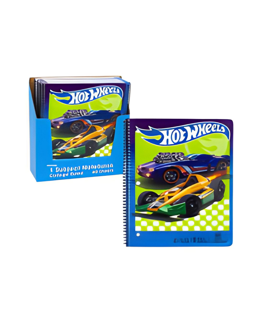 NOTEBOOK,60ct HOT WHEELS THEME