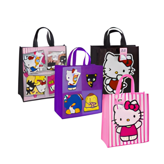 TOTE BAG,16"HK&FRIENDS 4ASST