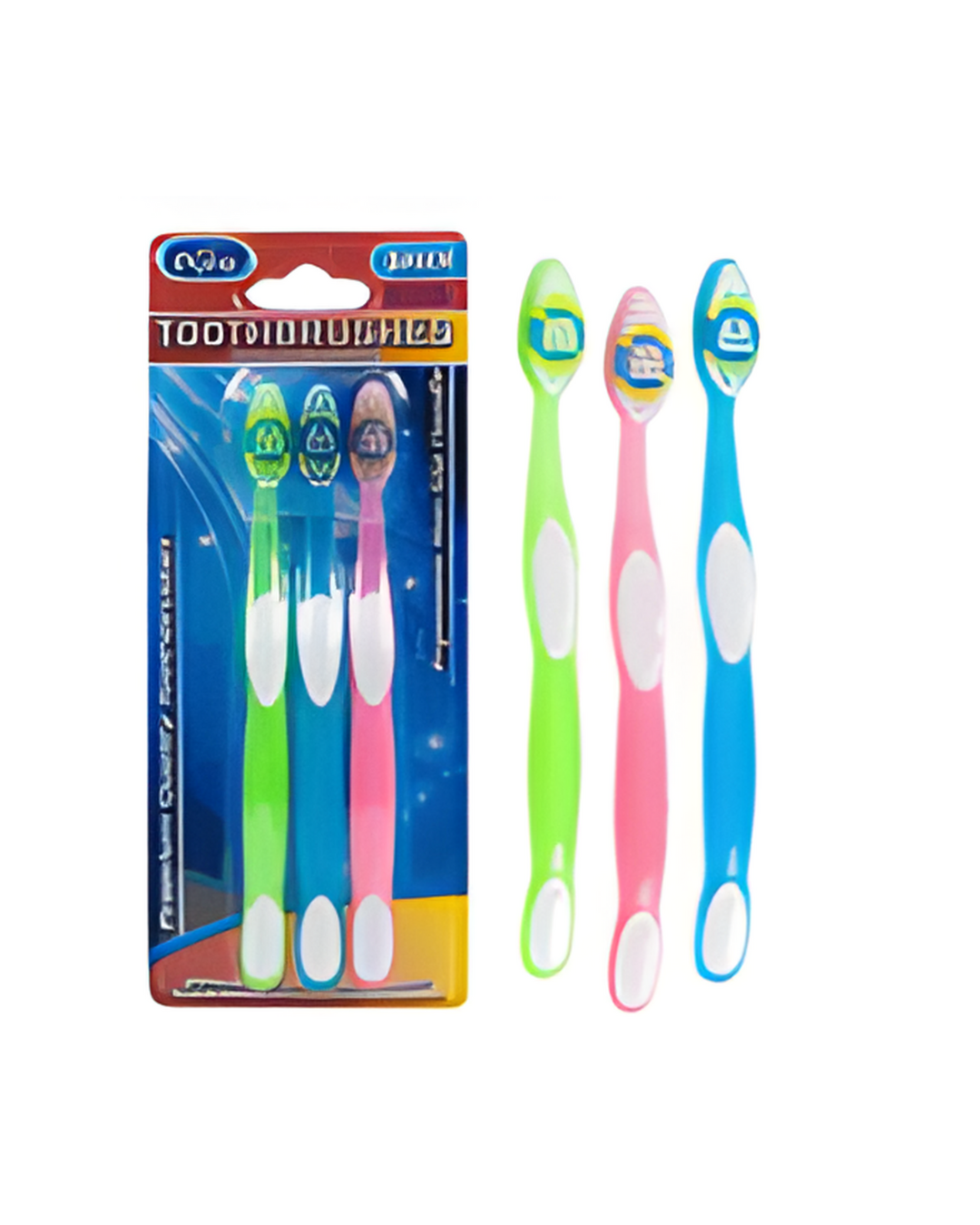 TOOTHBRUSH,3pc EFFECT 3ASST CL
