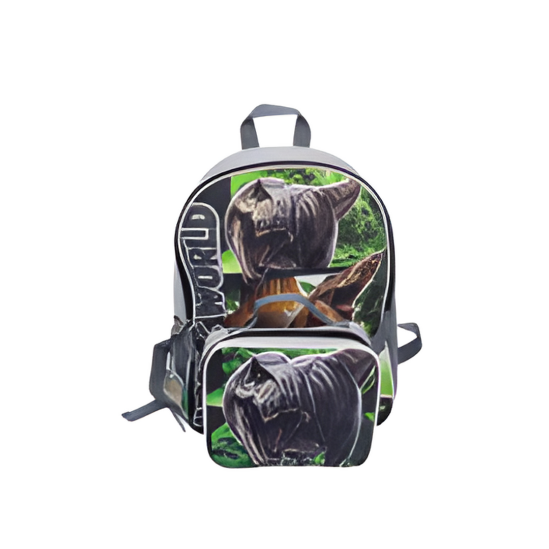 BACKPACK,15"JURASSIC WORLDwLun