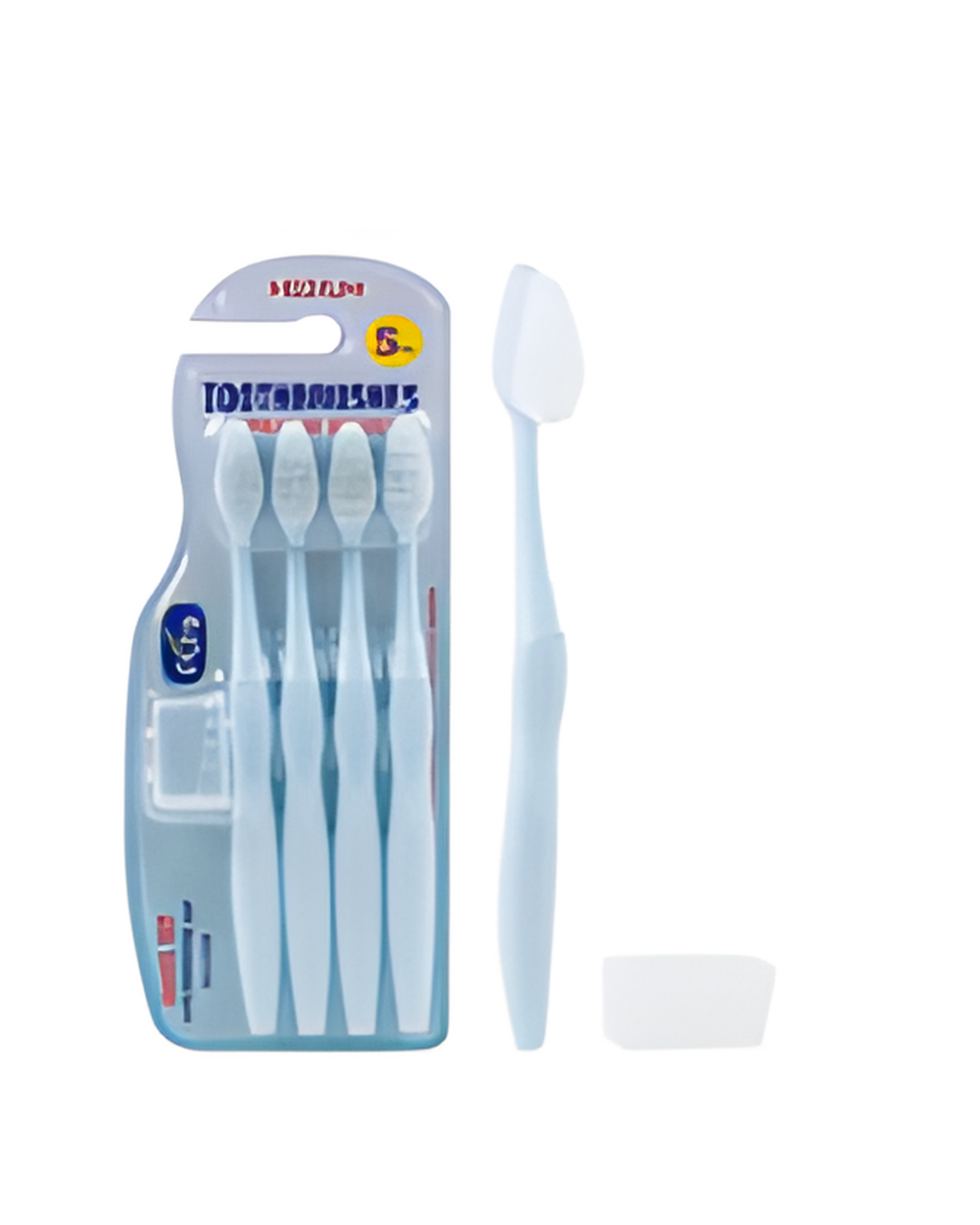 TOOTHBRUSH,4pc BASICw/1COVER