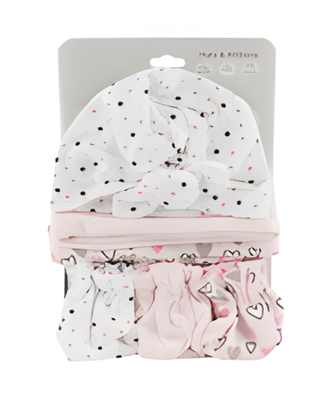 HAT/MITT SET,6pk GIRLS ASST